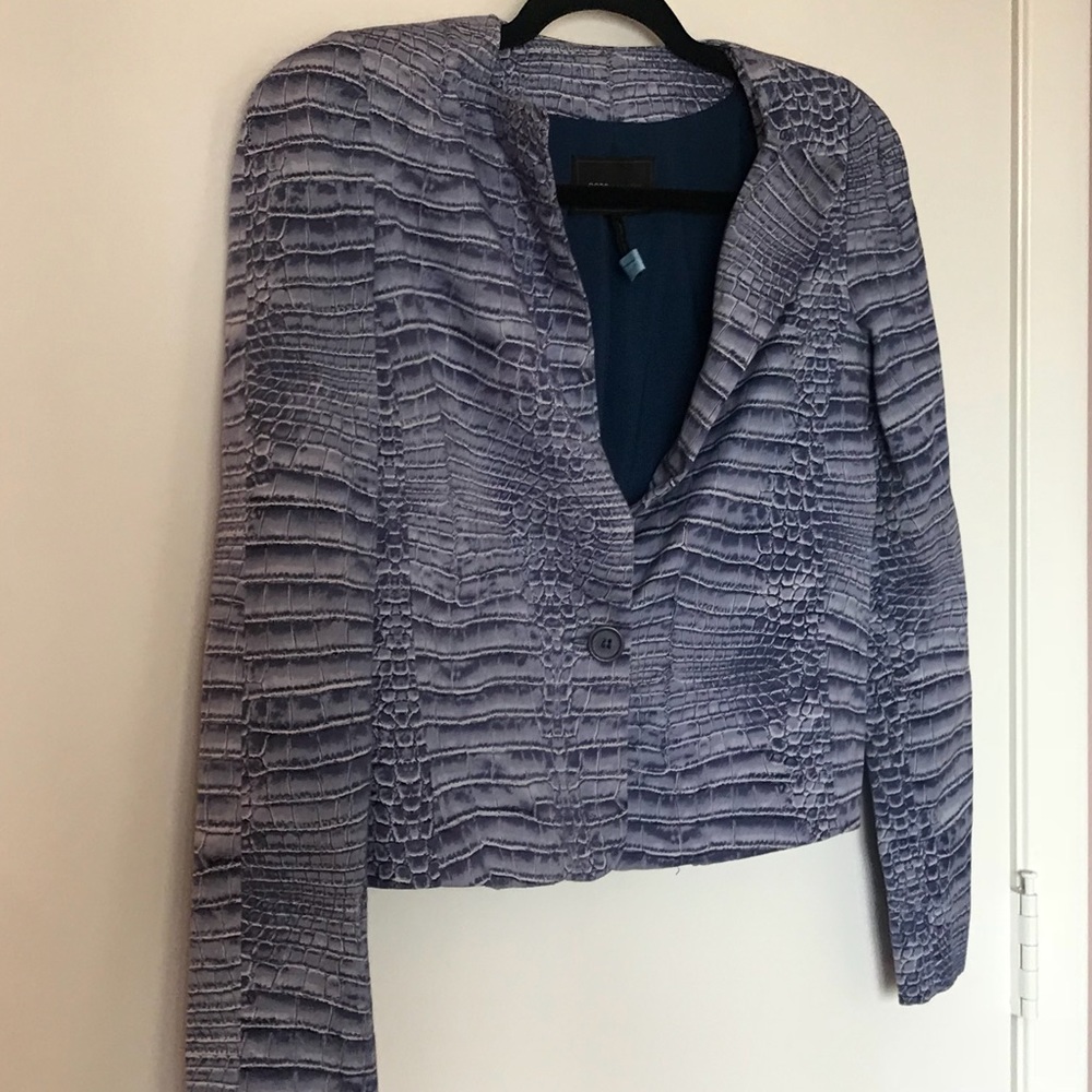 BCBG Snakeskin Blazer